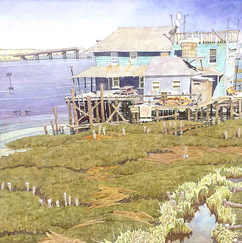 Ducks In A Barrel by Eddie Flotte